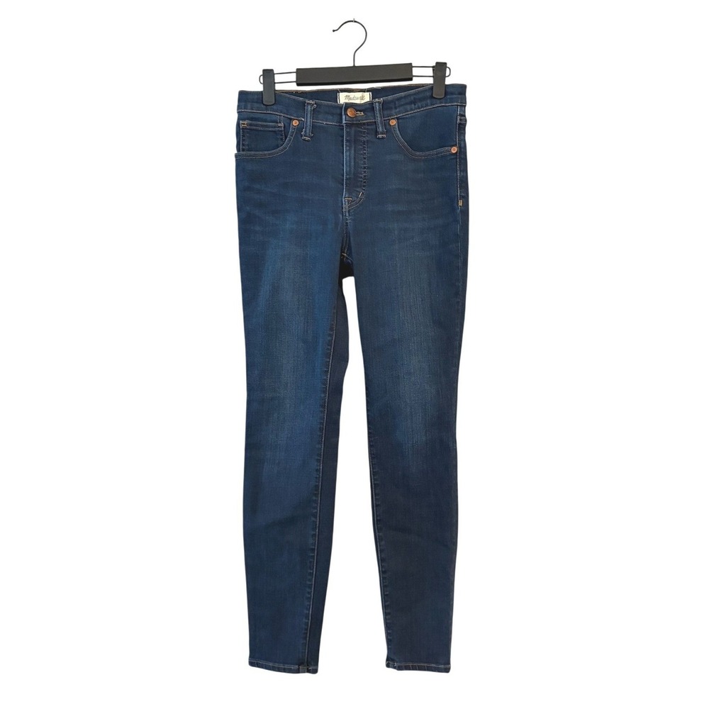 Madewell 9 High-Rise Skinny Jeans Dark Wash Denim SIZE 28